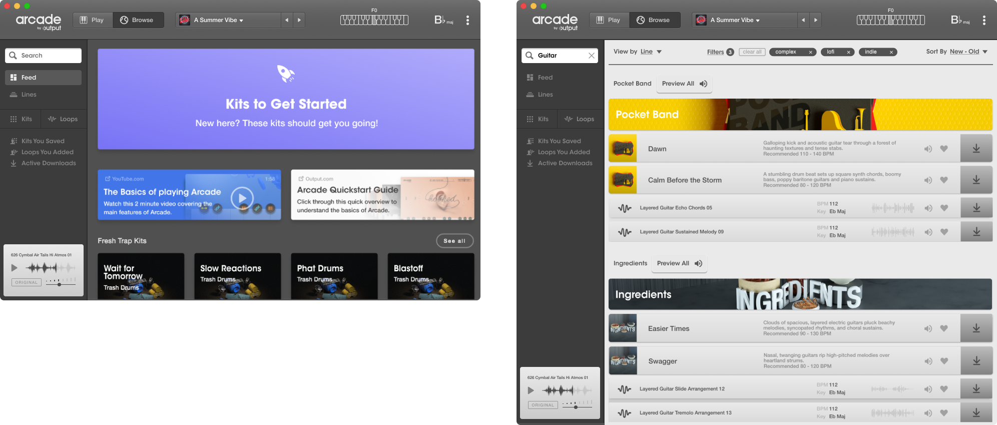 Option 1 — Consolidated search UI